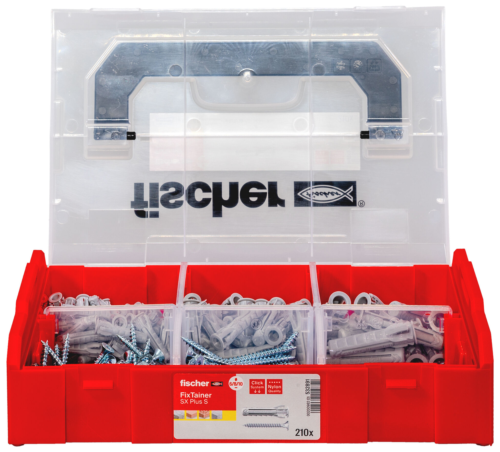 fischer L-BOXX mini SX Plus + Schraube (210)